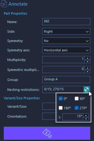Batch Property Assignment in Annotate Context